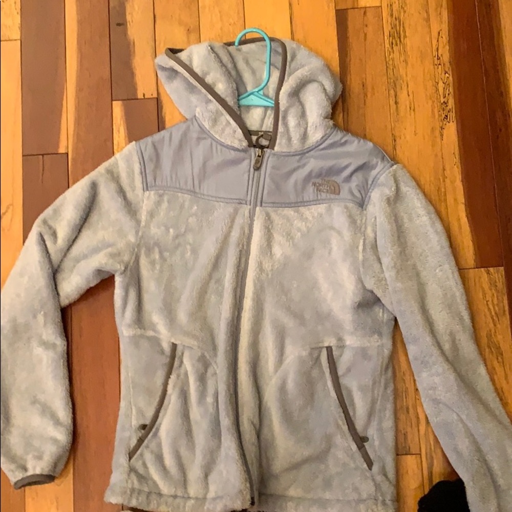 Baby Blue North Face Jacket